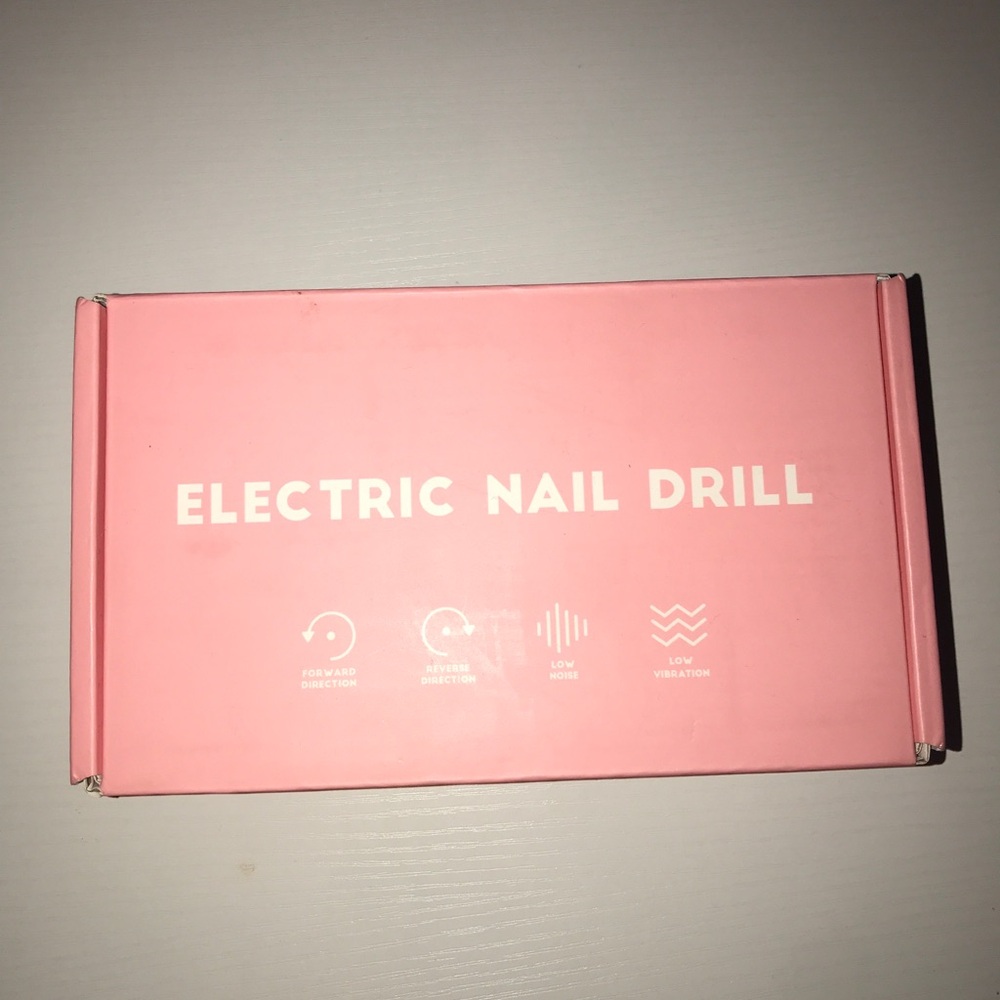 Pink Electric Nail Drill Kit